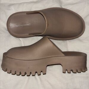 Jeffery Campbell Bae Platform Mules